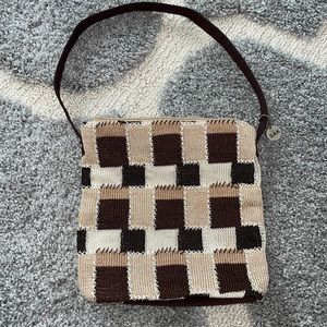 The Sak patchwork brown